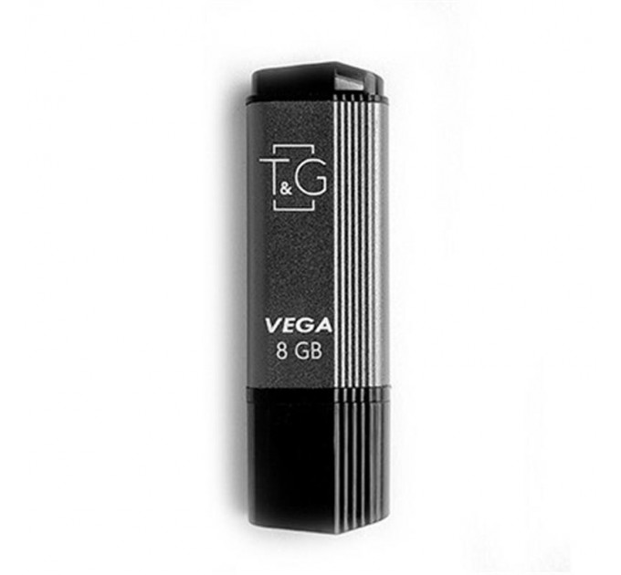 T&G Флеш-накопичувач USB 8GB T&G 121 Vega Series Grey (TG121-8GBGY)
