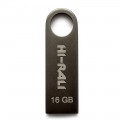 Hi-Rali Флеш-накопичувач USB 16GB Hi-Rali Shuttle Series Black (HI-16GBSHBK)
