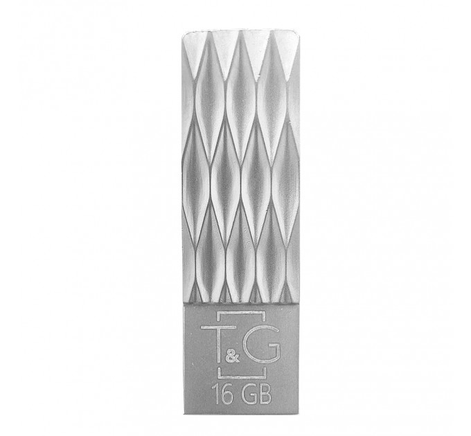 T&G Флеш-накопичувач USB 16GB T&G 103 Metal Series Silver (TG103-16G)