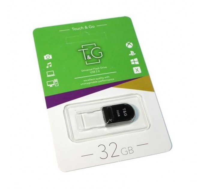 T&G Флеш-накопичувач USB 32GB T&G 010 Shorty Series (TG010-32GB)