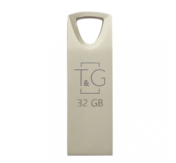 T&G Флеш-накопичувач USB 32GB T&G 117 Metal Series Silver (TG117SL-32G)