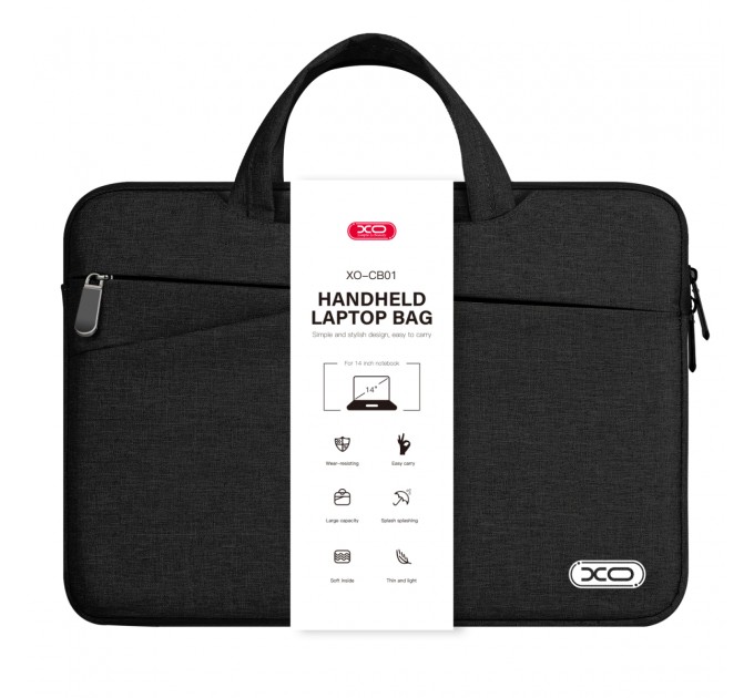 XO Сумка для ноутбука XO CB01-14.black