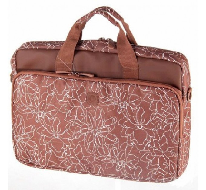 Continent Сумка для ноутбука Continent CC-032 15.6" Brownprints
