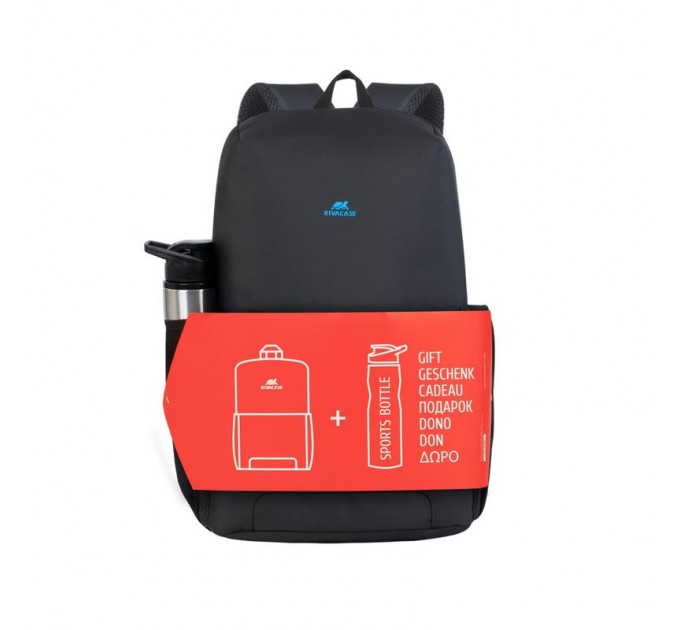 RivaCase Рюкзак Rivacase 7761 15.6" Khaki + спортивная бутылка 750 ml