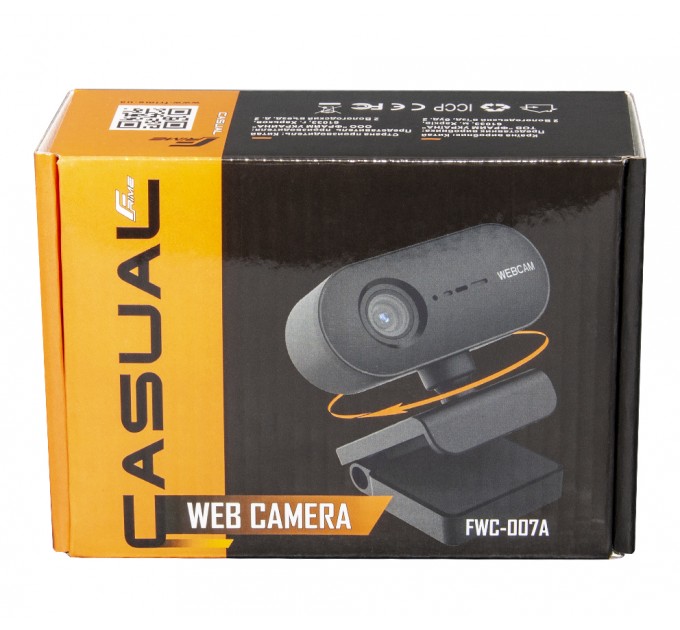 Frime Веб-камера Frime FWC-007A FHD Black с триподом