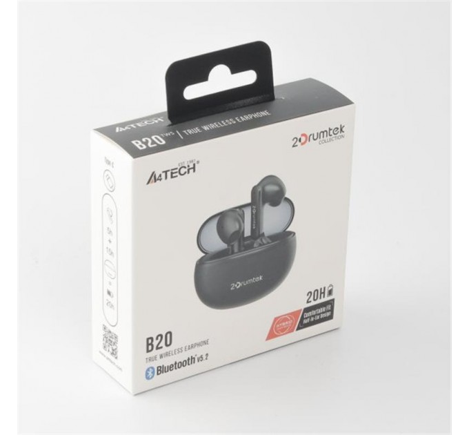 A4Tech Bluetooth-гарнитура A4Tech B20 Ash Grey