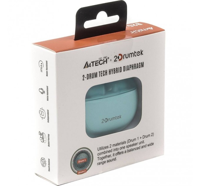 A4Tech Bluetooth-гарнитура A4Tech B25 Icy Blue