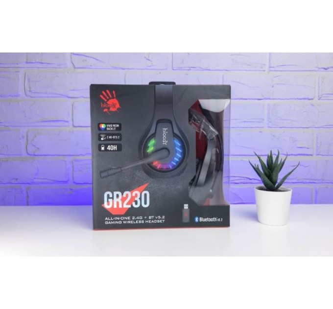 A4Tech Bluetooth-гарнитура A4Tech Bloody GR230  Black