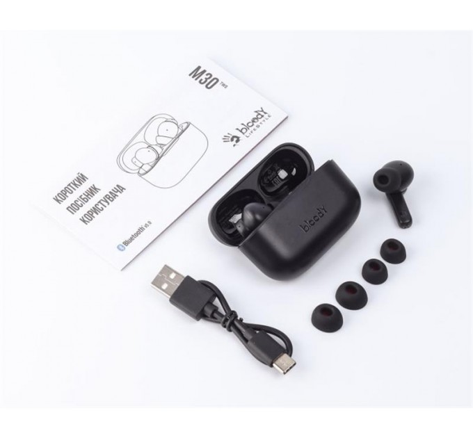 A4Tech Bluetooth-гарнитура A4Tech Bloody M30 Black+Red