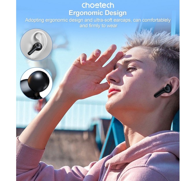 Choetech Bluetooth-гарнітура Choetech BH-T06 TWS bluetooth