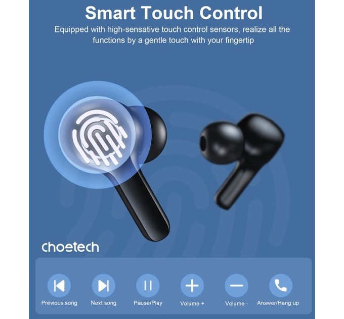 Choetech Bluetooth-гарнітура Choetech BH-T06 TWS bluetooth