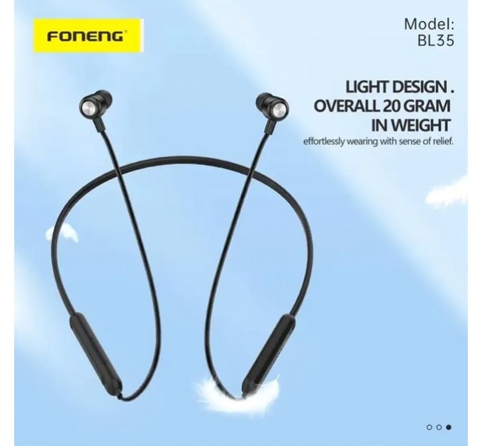 Foneng Bluetooth-гарнітура Foneng Neckband Sport (BL35)