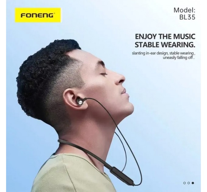 Foneng Bluetooth-гарнітура Foneng Neckband Sport (BL35)