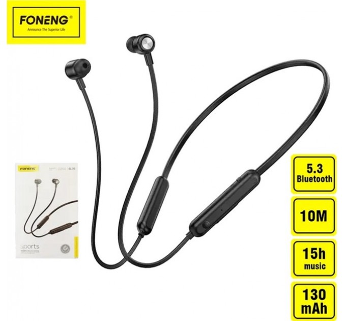 Foneng Bluetooth-гарнітура Foneng Neckband Sport (BL35)