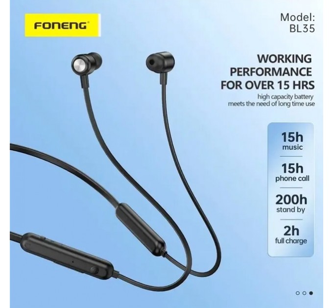 Foneng Bluetooth-гарнітура Foneng Neckband Sport (BL35)