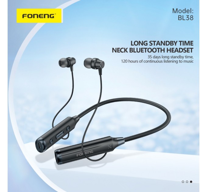 Foneng Bluetooth-гарнитура Foneng Neckband Sport (BL38)