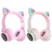 HOCO Bluetooth-гарнитура Hoco W27 Cat Ear Grey/Pink (W27GP)