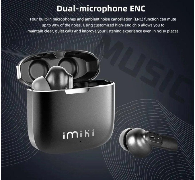iMiki Bluetooth-гарнітура iMiki MT2 Black
