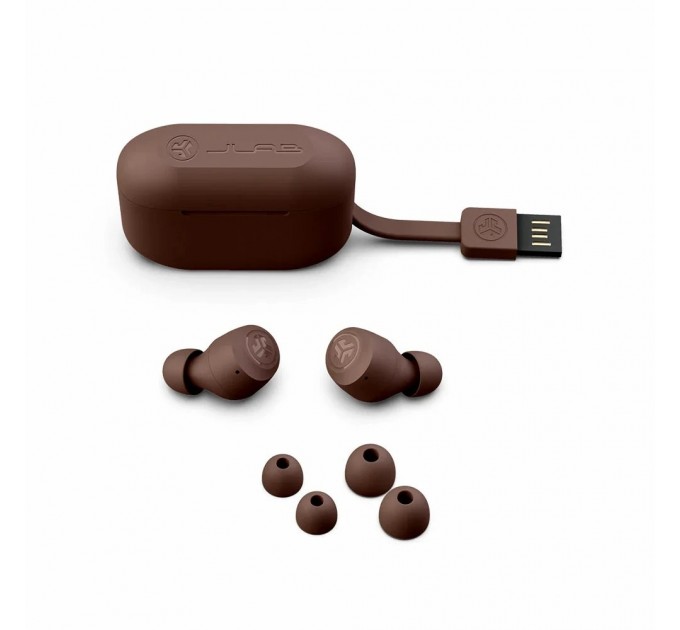 Jlab Bluetooth-гарнитура JLab Go Air Tones True Wireless Brown (IEUEBGAPTONERBA124)