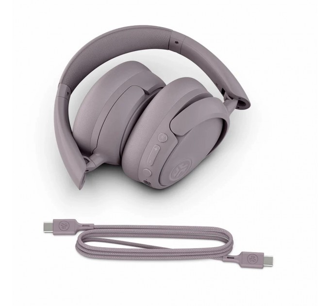 Jlab Bluetooth-гарнитура JLab Jbuds Lux ANC Mauve (IEUHBJLUXANCRMVE62)