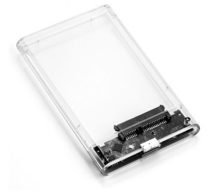 Dynamode Кишеня зовнішня Dynamode 2.5" SATA HDD/SSD USB 3.0 Transparent (DM-CAD-25316)