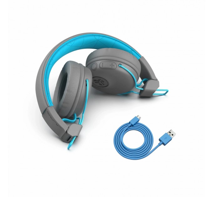 Jlab Bluetooth-гарнитура JLab Studio Wireless Grey/Blue (IEUHBASTUDIORGRYBLU4)