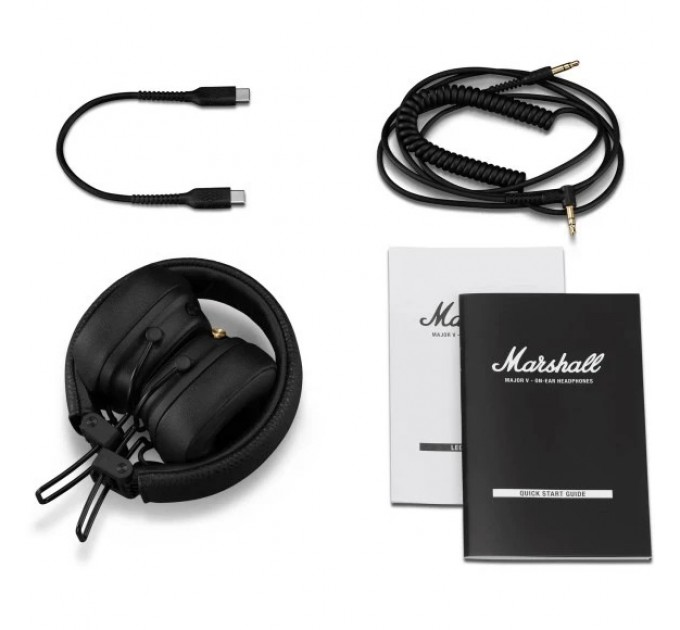 Marshall Bluetooth-гарнітура Marshall Major V Black (1006832)