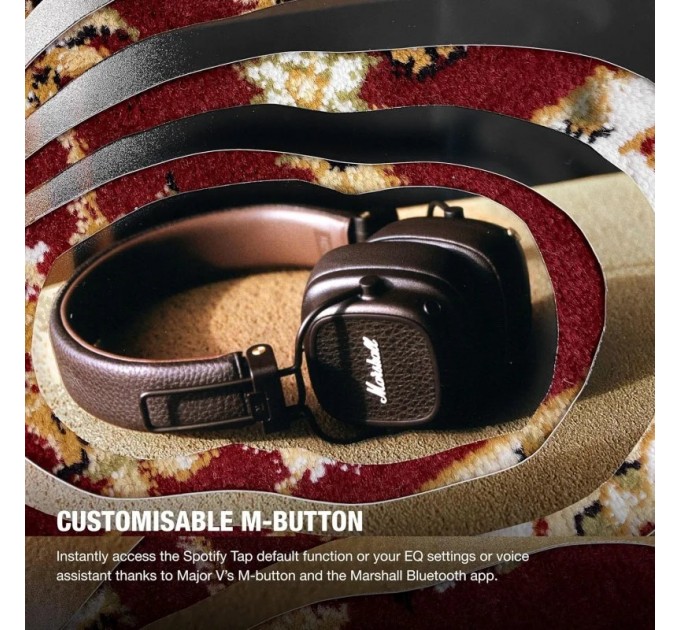 Marshall Bluetooth-гарнітура Marshall Major V Brown (1006834)