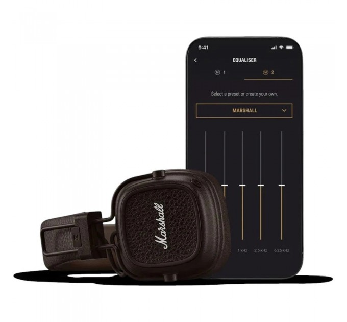 Marshall Bluetooth-гарнітура Marshall Major V Brown (1006834)