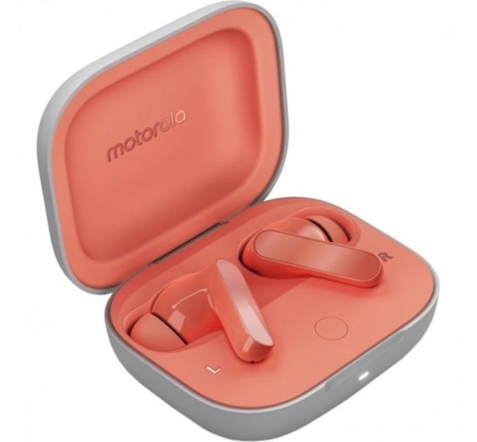 Motorola Bluetooth-гарнитура Motorola TWS Moto Buds 2024 Coral Peach (PG38C05750)