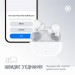 Piko Bluetooth-гарнитура Piko TWS-HalfMoon White (1283126583391)