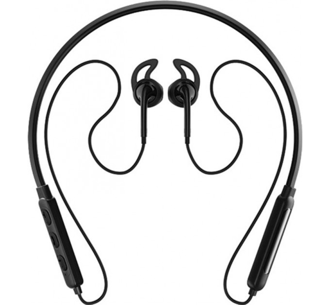 Proda Bluetooth-гарнитура Proda Jazz Neckband Sports PD-BN700 Black (PD-BN700-BK)