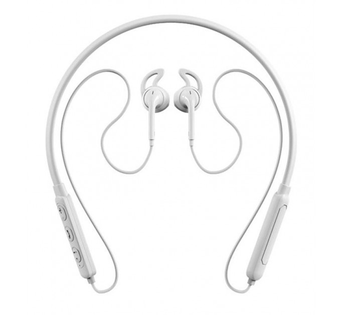 Proda Bluetooth-гарнитура Proda Jazz Neckband Sports PD-BN700 White (PD-BN700-WH)