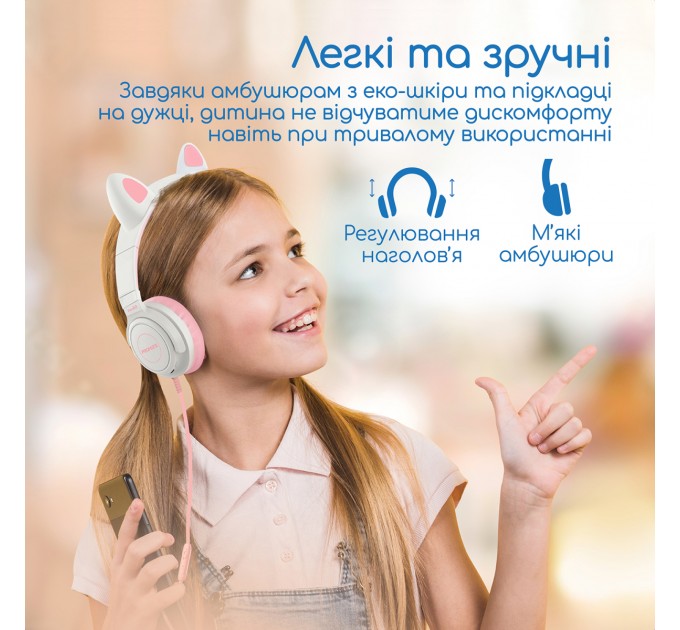 Promate Bluetooth-гарнітура Promate Panda Bubblegum