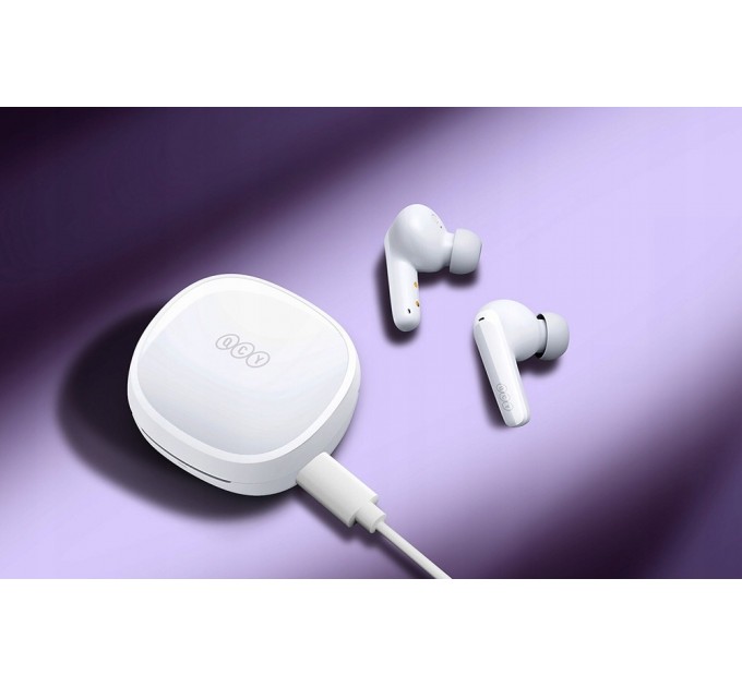 QCY_ Bluetooth-гарнитура QCY T13X White_