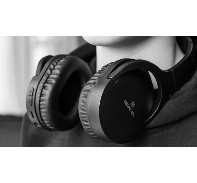 REAL-EL Bluetooth-гарнітура REAL-EL GD-850 Black