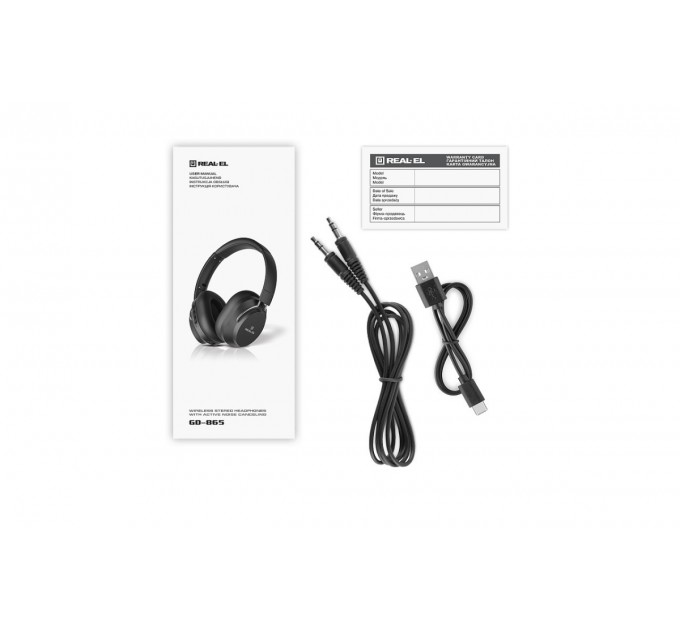 REAL-EL Bluetooth-гарнітура REAL-EL GD-865 Dark Green