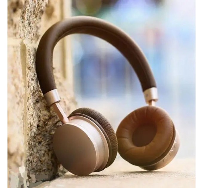 Remax Bluetooth-гарнитура Remax RB-520HB Gold (6954851284857)