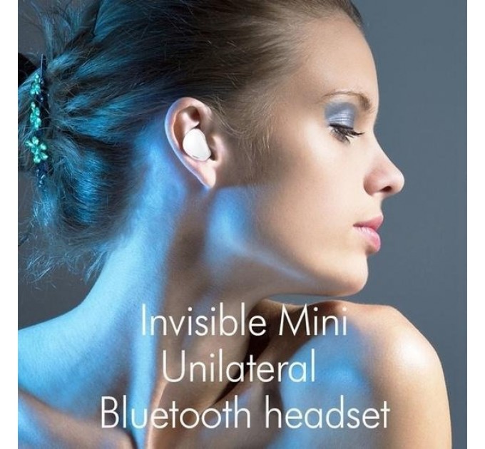 Remax Bluetooth-гарнитура Remax RB-T21 White (6954851287896)