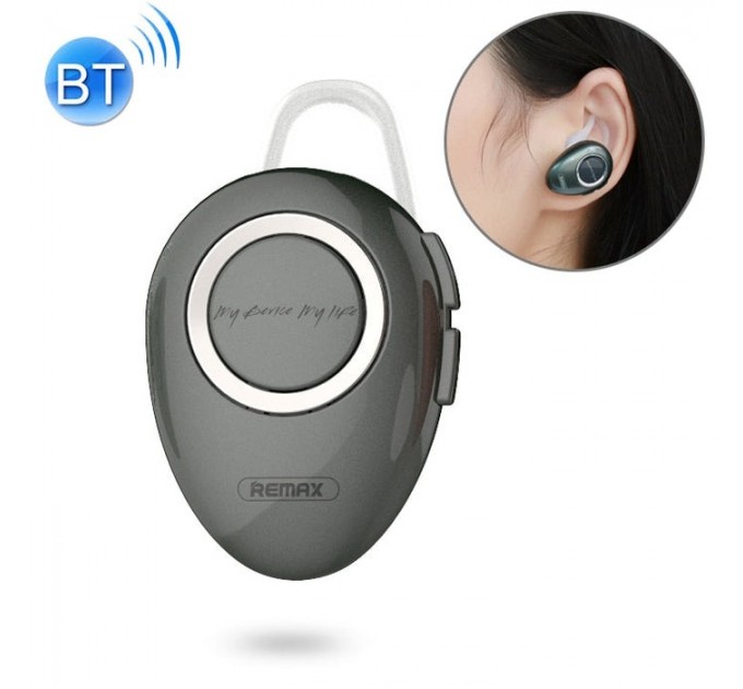 Remax Bluetooth-гарнитура Remax RB-T22 Black (6954851288718)