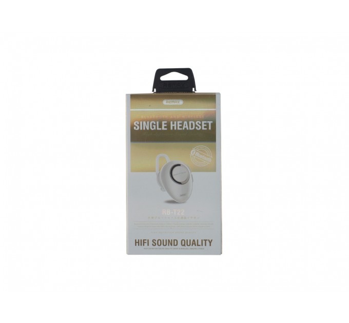 Remax Bluetooth-гарнитура Remax RB-T22 White (6954851288732)