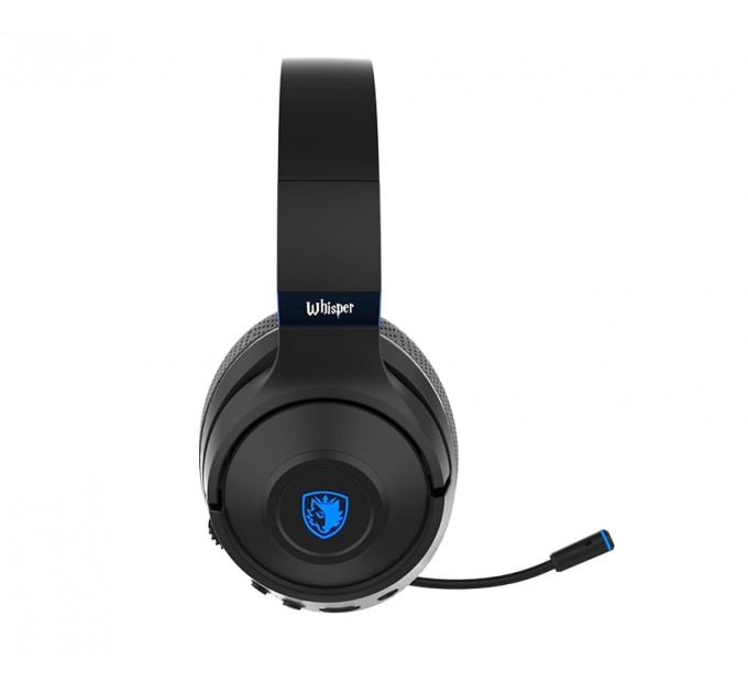 Sades Bluetooth-гарнитура Sades SA-205 Whisper Black/Blue (sa205bkb)