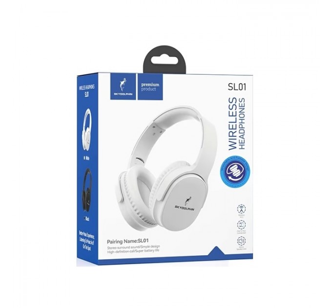 SkyDolphin Bluetooth-гарнитура SkyDolphin SL01 White (SDBTE-000185)