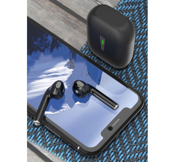 SkyDolphin Bluetooth-гарнитура SkyDolphin TWS SL22 Black (BTE-000178)