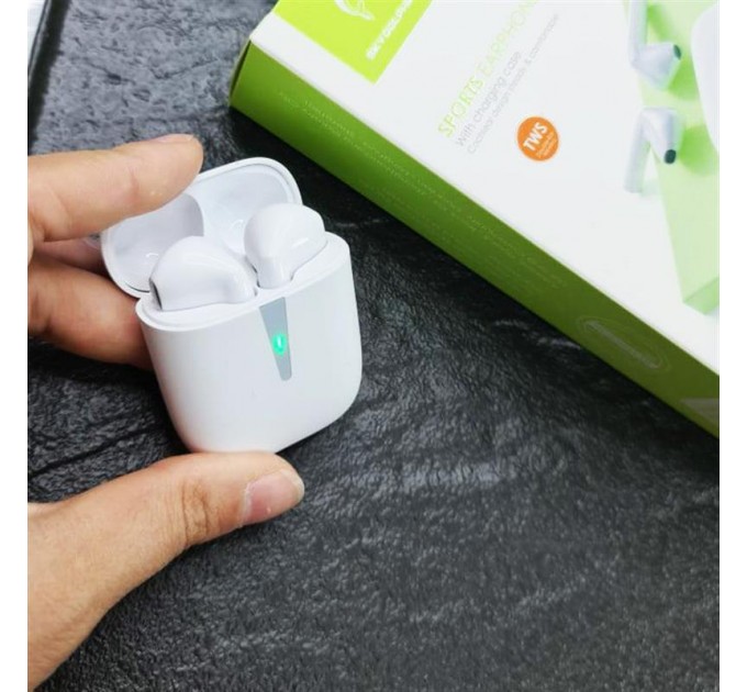 SkyDolphin Bluetooth-гарнитура SkyDolphin TWS SL22 White (BTE-000176)