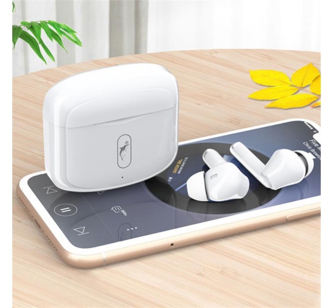 SkyDolphin Bluetooth-гарнитура SkyDolphin TWS SL24 White (BTE-000179)