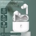 SkyDolphin Bluetooth-гарнитура SkyDolphin TWS SL24 White (BTE-000179)