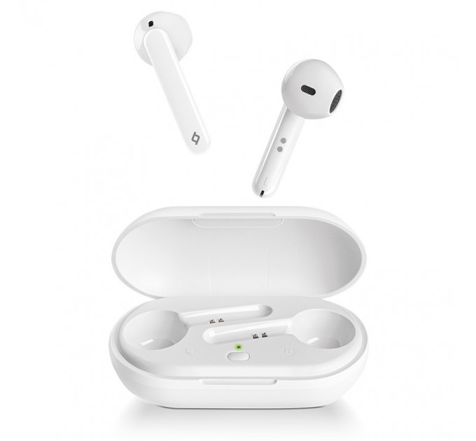 Ttec Bluetooth-гарнитура Ttec AirBeat Free True Wireless Headsets White (2KM133B)