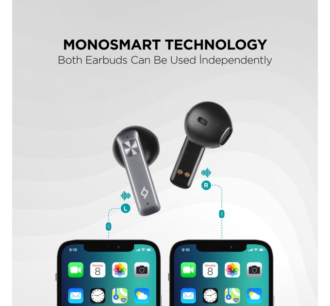 Ttec Bluetooth-гарнитура Ttec AirBeat UltraSlim Space Gray (2KM136UG)