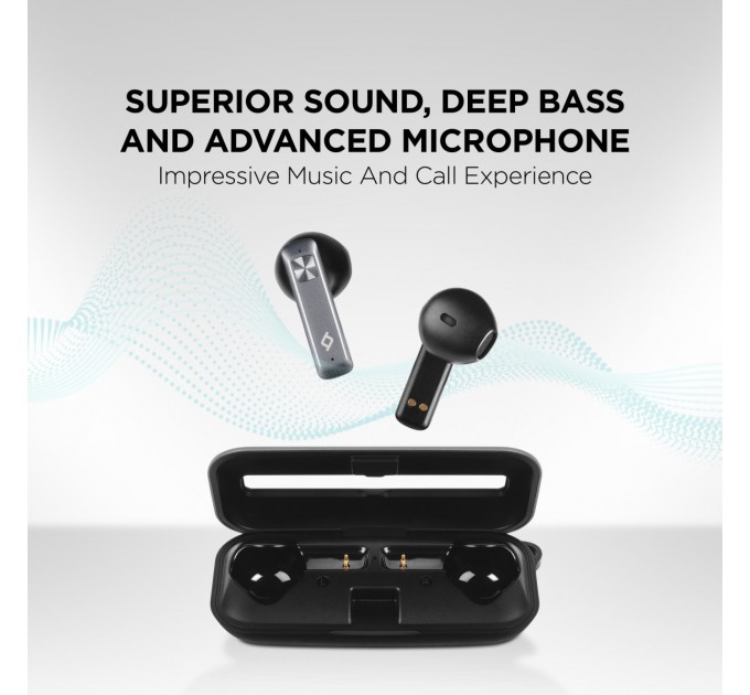 Ttec Bluetooth-гарнитура Ttec AirBeat UltraSlim Space Gray (2KM136UG)
